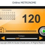 インターネットでメトロノーム（デジタル表示版）